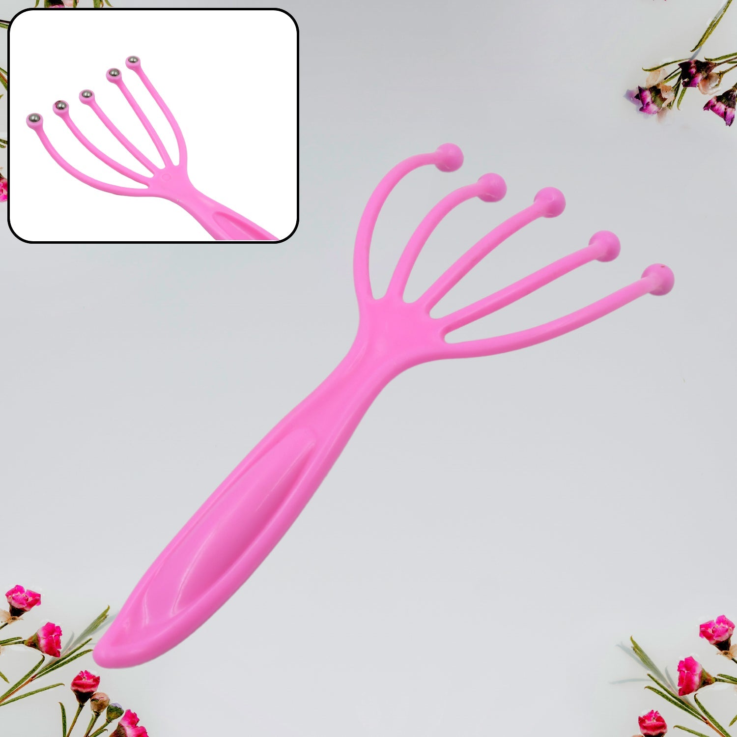 0268 Scalp Massager Handheld Portable Head Massager Deep Relax and Pressure Relief in Office Household and Tour & Father’s Day and Mother’s Day Gifts for Home Relaxation (1 Pc ) 0268 Scalp Massager Handheld Portable Head Massager Deep Relax and Pressure Relief in Office Household and Tour & Father’s Day and Mother’s Day Gifts for Home Relaxation (1 Pc )